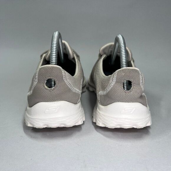 Skechers Women's Size 9.5 Go Walk 2 Tan Leather Shoes - Picture 5 of 11